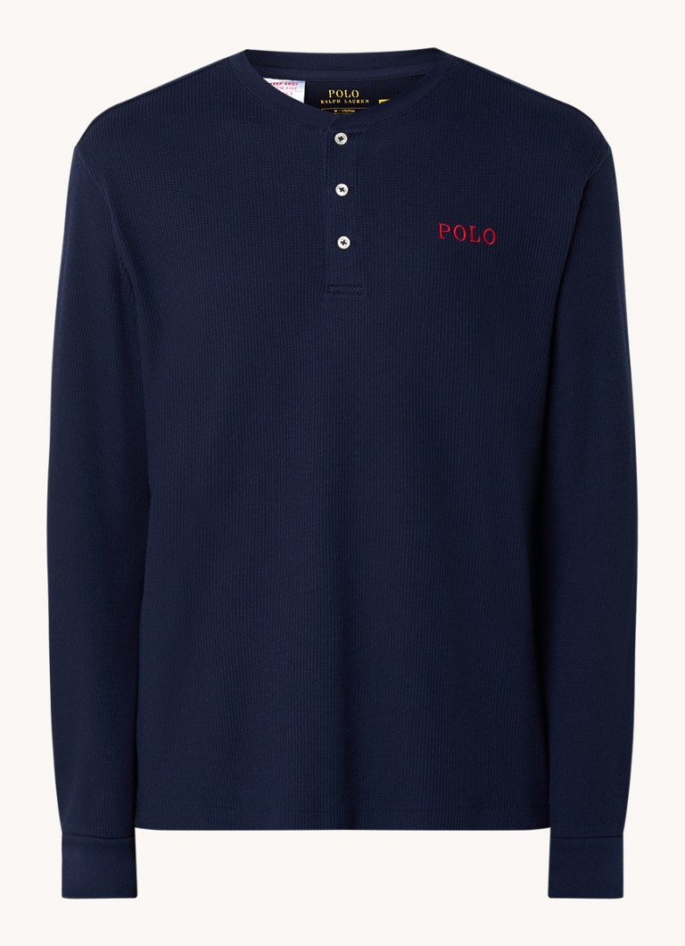 Piżama Ralph Lauren z haftowanym logo