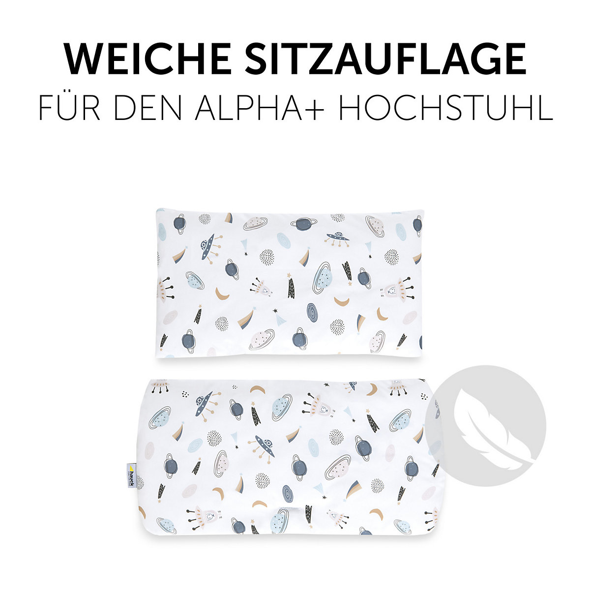 Sitzauflage Highchair Pad Deluxe, Space