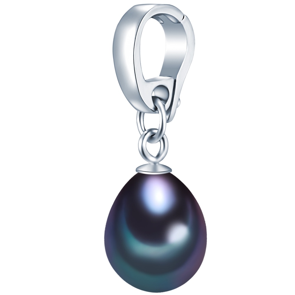 Valero Pearls Pendentif perle Argent sterling Perle de culture d'eau douce en Argent porte-bijoux