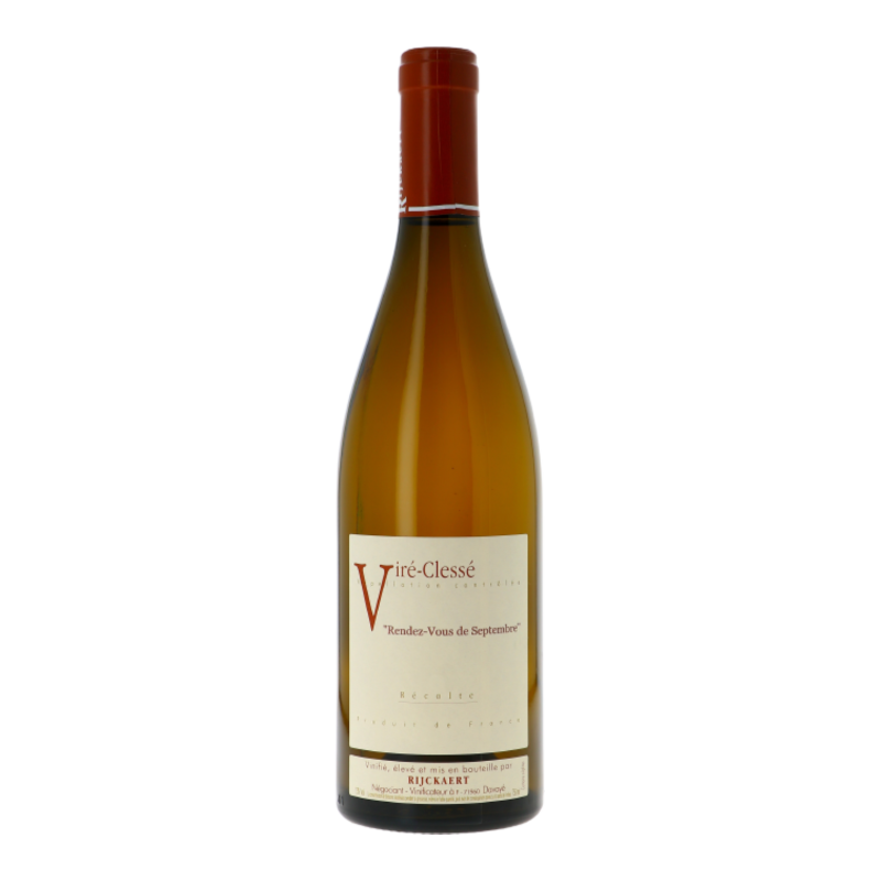 Viré-Clessé Rendez-Vous de Septembre 2021 - Viré-Clessé - Bourgogne - Rijckaert - Bourgogne (75CL.)