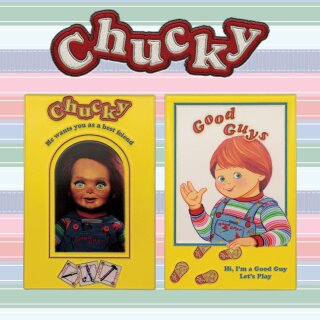 Chucky Die Mörderpuppe mit Spell Card Metallbarren Chucky (Limited Edition)