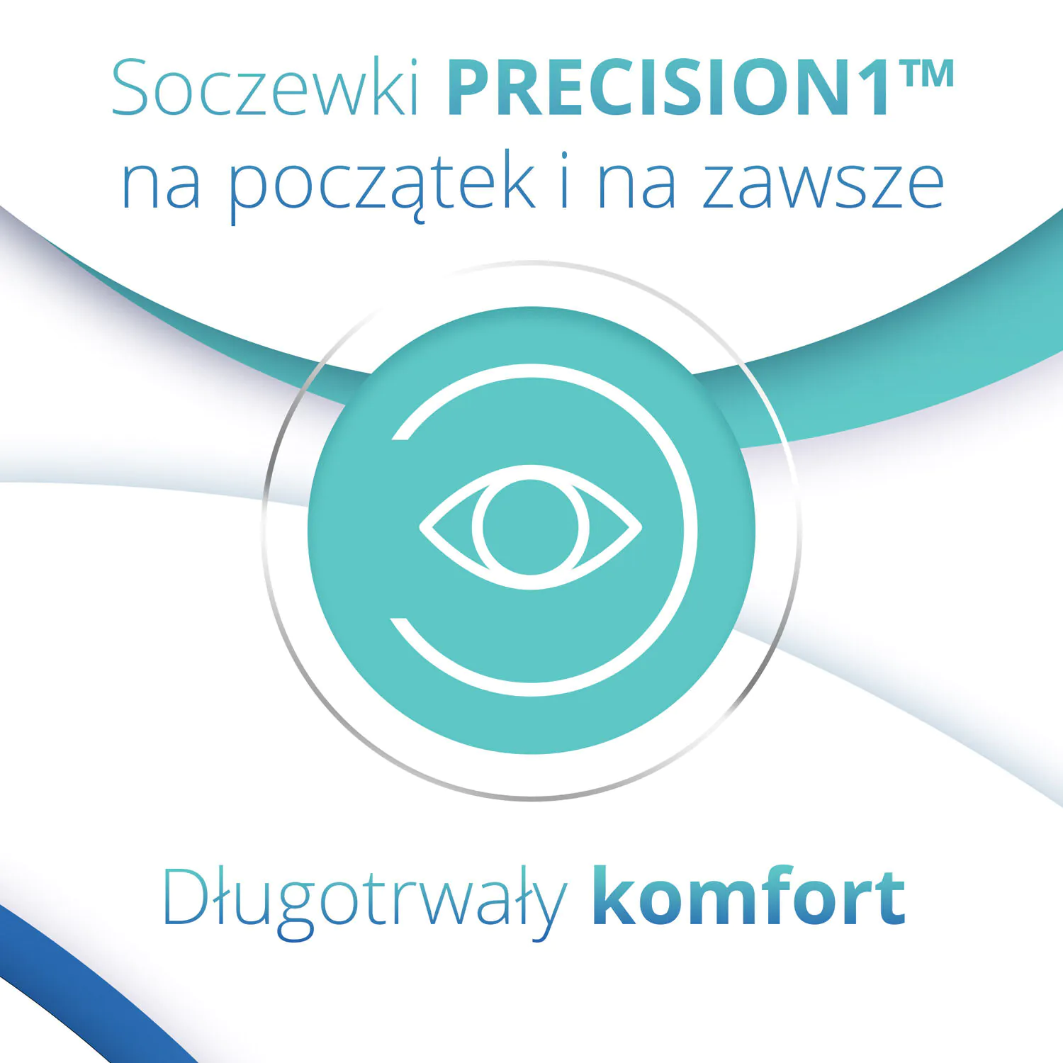 Precision 1, дневна контактна сочива за једнократну употребу, диоптрија -04.75