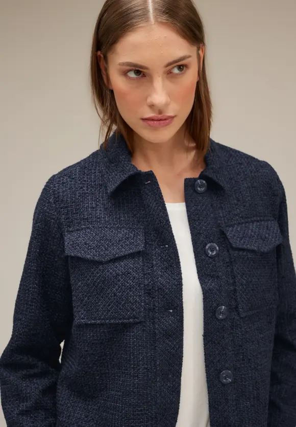 Street One Kurze Bouclé Jacke