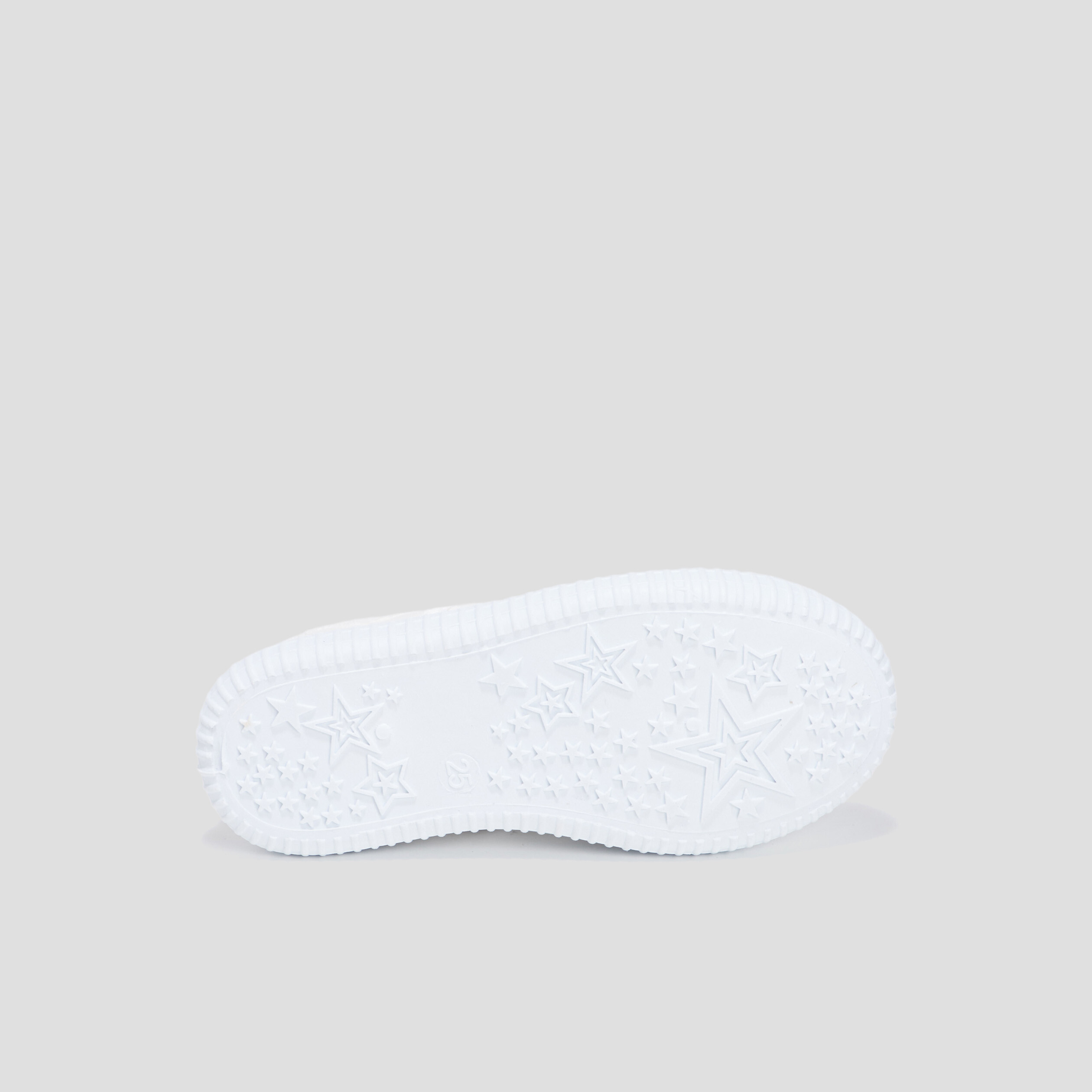 Tennis avec broderie anglaise en toile blanc fille | La Halle