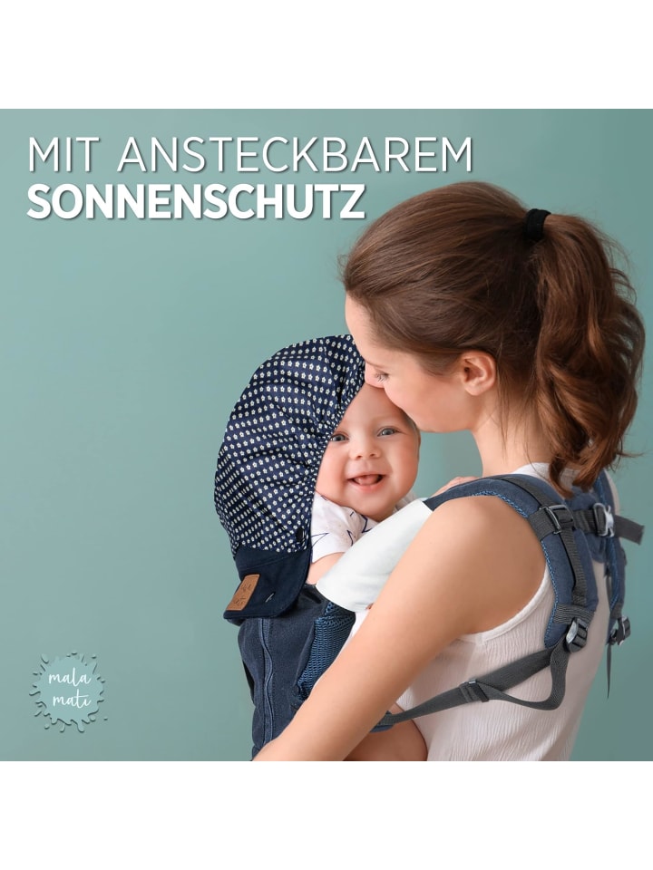 COFI 1453 Atmungsaktive Babytrage ab dem 3. Lebensmonat in Blau günstig kaufen onesize