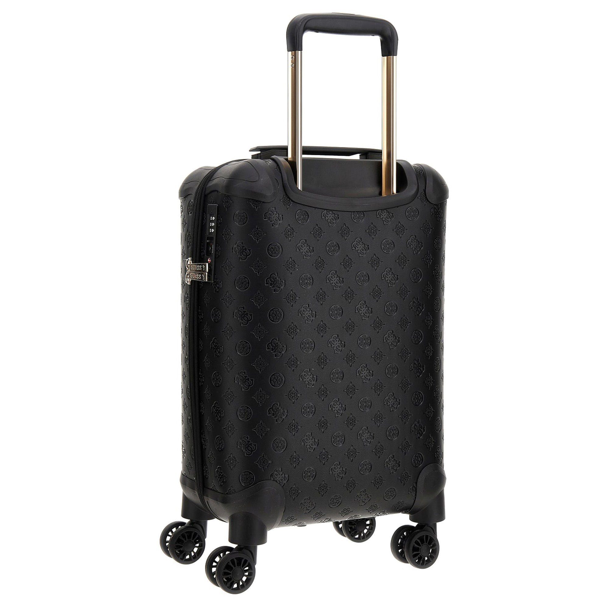 Guess Handgepäck-Trolley Wilder 18 IN - 4-Rollen-Kabinentrolley 54 cm S, 4 Rollen Rollen