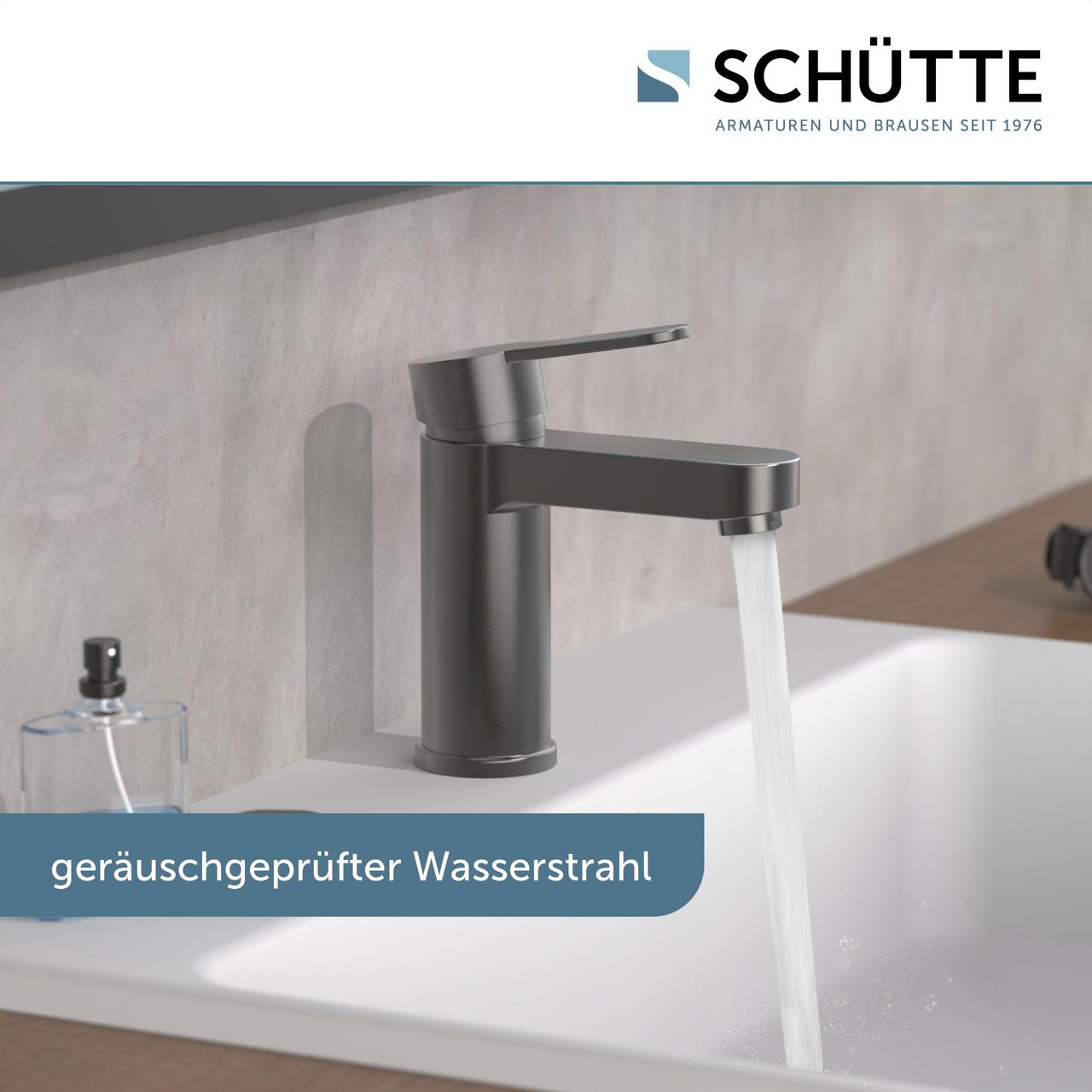 Schütte Waschtischarmatur ELEPHANT, Graphit matt