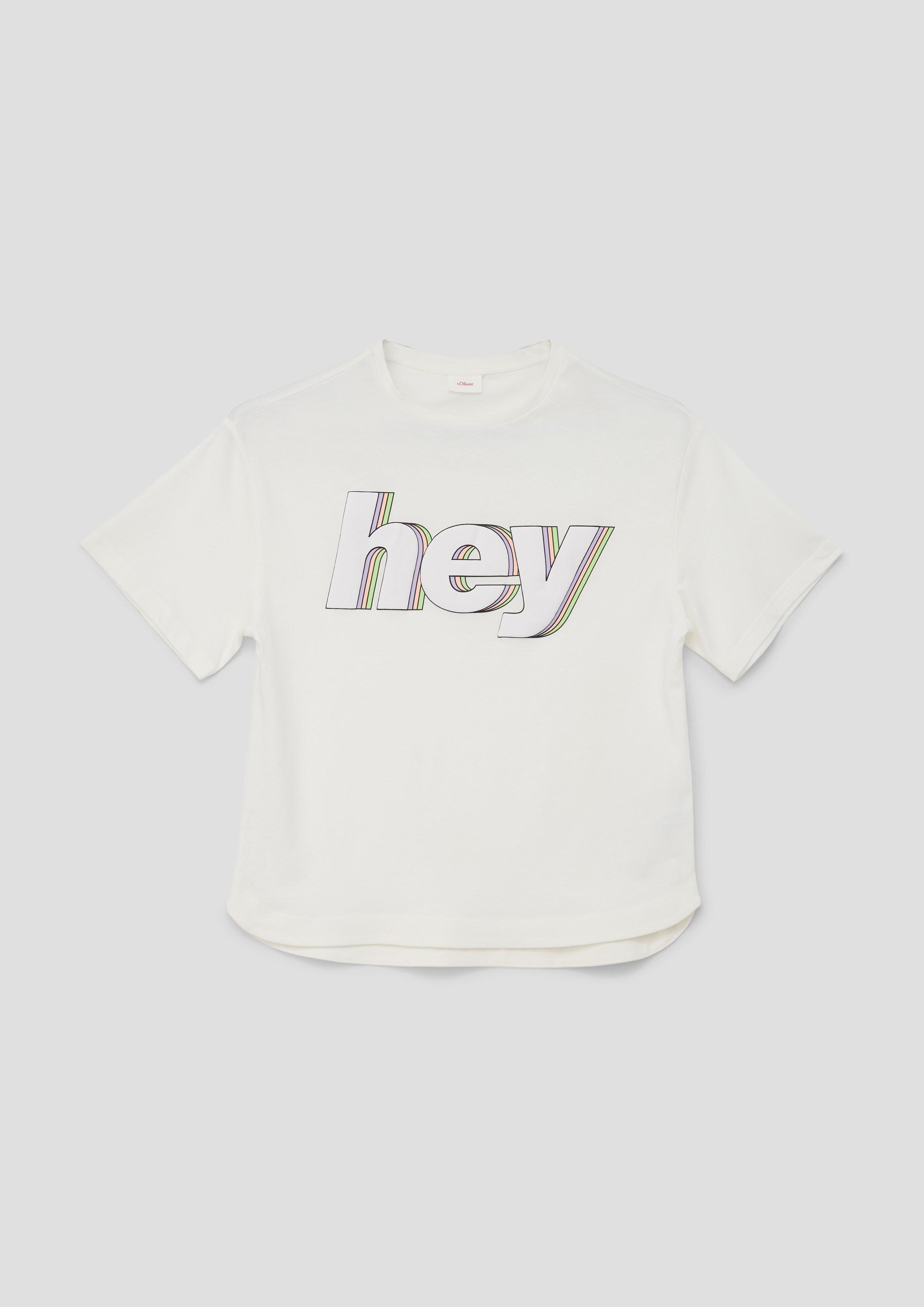 T-Shirt mit Frontprint  2142430-0210