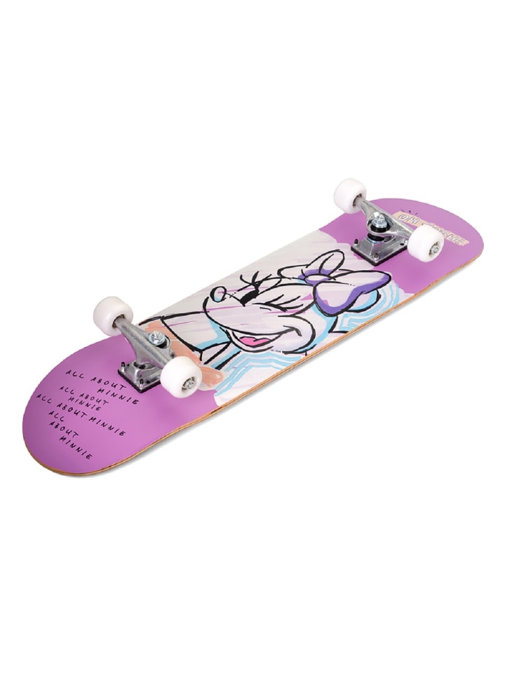 Disney Minnie Mouse Skateboard Perfekt für Gehwege & Parks 79x20x12 cm in Schwarz günstig kaufen 79