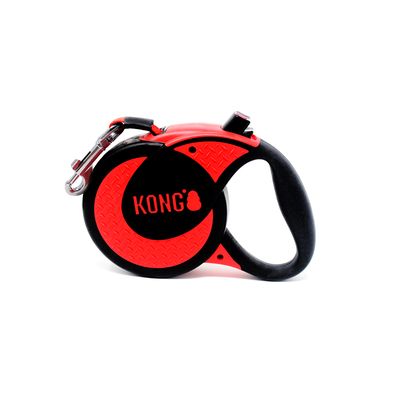 KONG Ultimate Einziehbare Leine Rot
