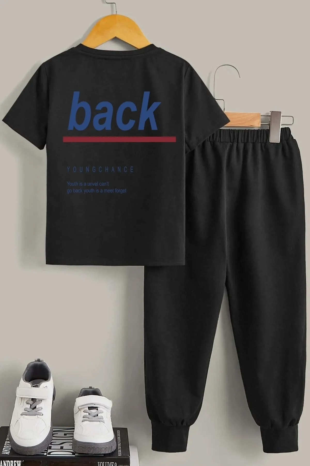 uyguntarz  Kinder-Trainingsanzug-Set „Back Bottom – Top“.