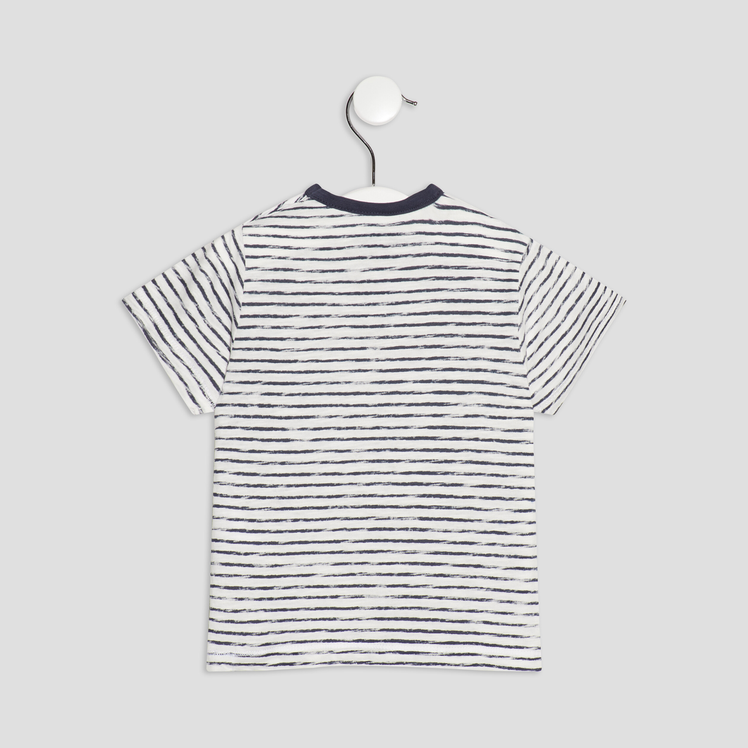 T-shirt manches courtes Creeks ecru bébé garçon | La Halle