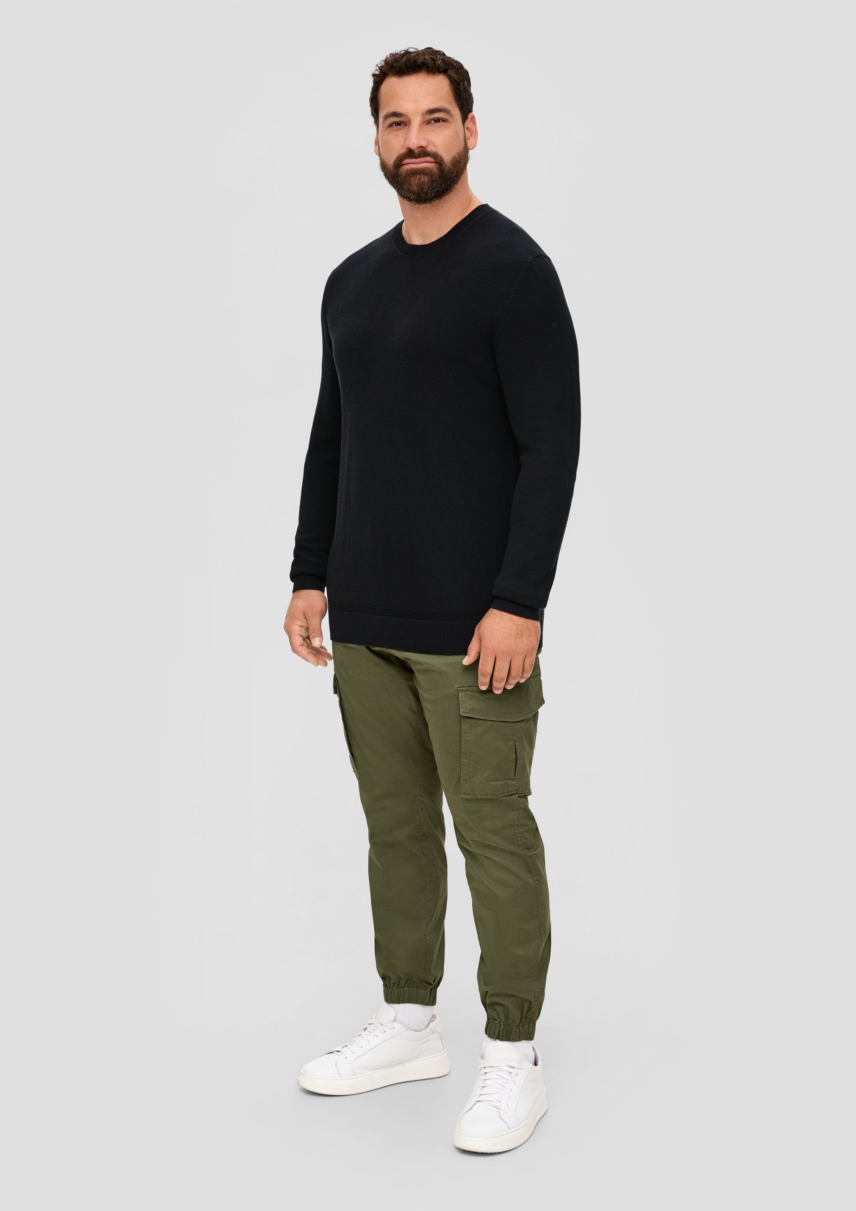 Feinstrickpullover aus Baumwolle  2133816-9999