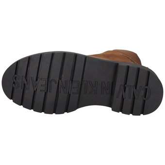 Calvin Klein Combat Mid Laceup Boots in braun