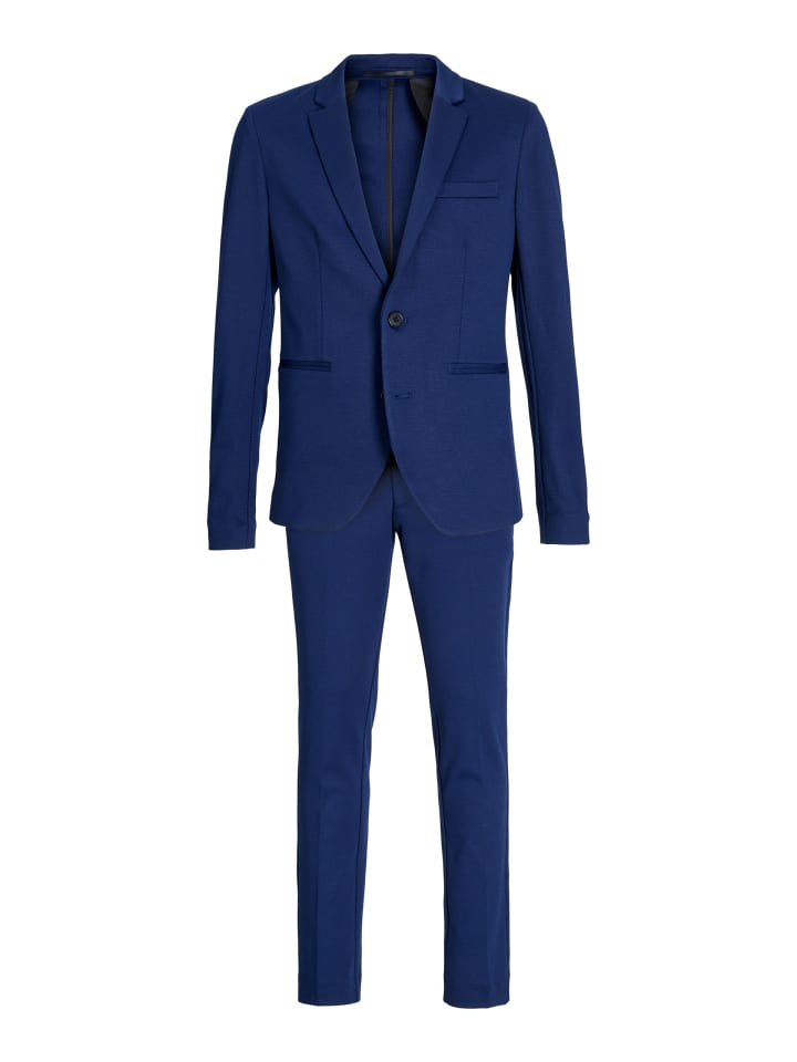 JACK & JONES Junior Anzug JJEJAXON JERSEY SUIT in medieval blue günstig kaufen