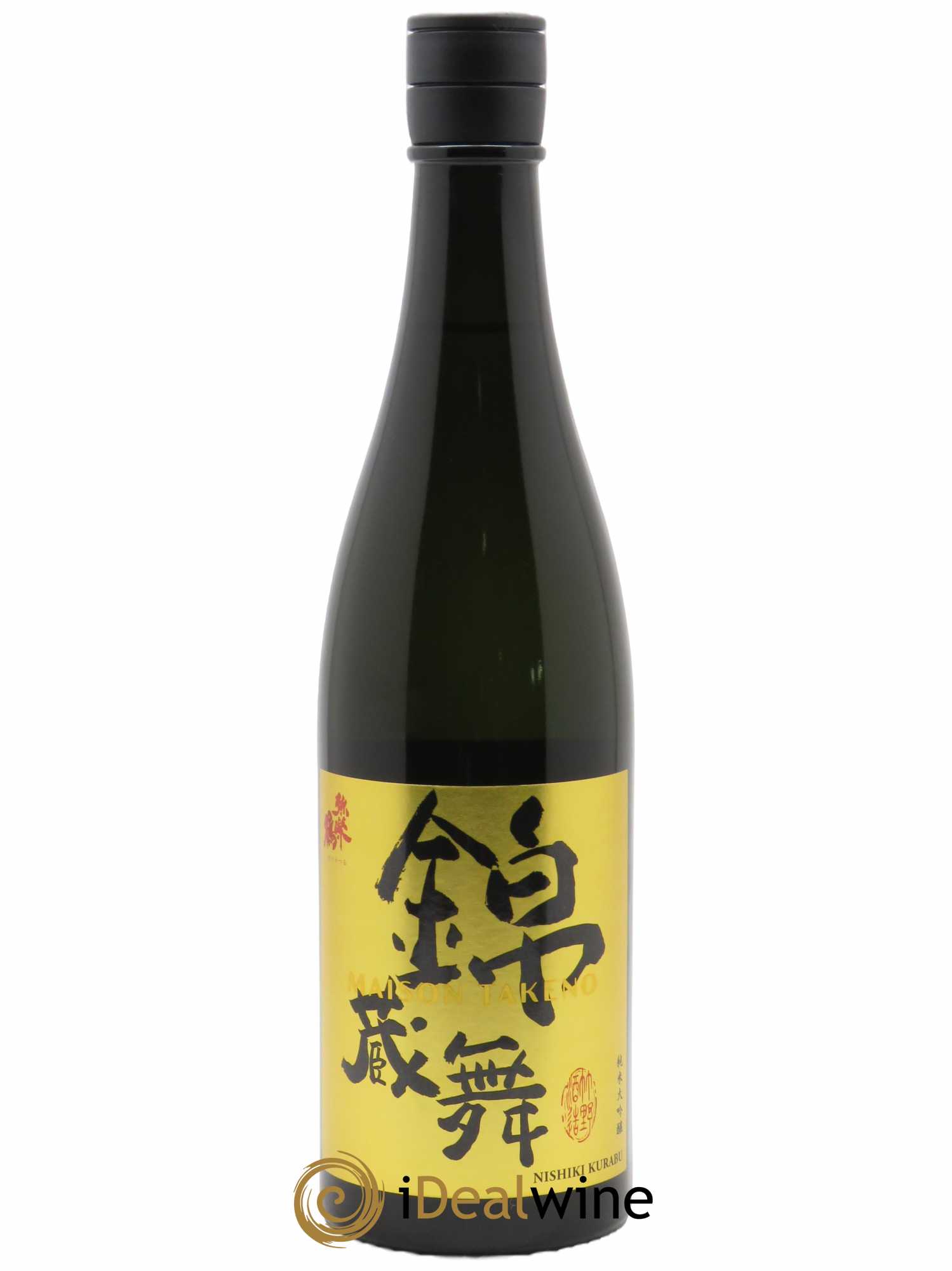 Saké Junmai Takeno Nishiki Kurabu (72 cl) 2018 - Lot de 1 Bouteille