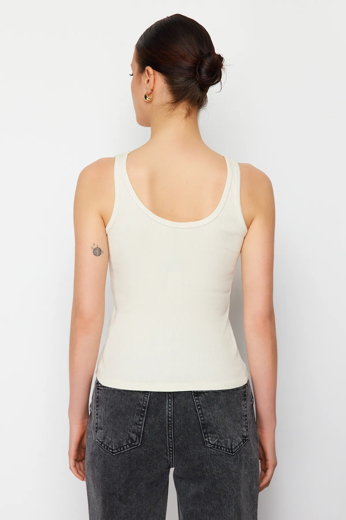 Trendyol Collection  Unterhemd - Grau - Slim Fit