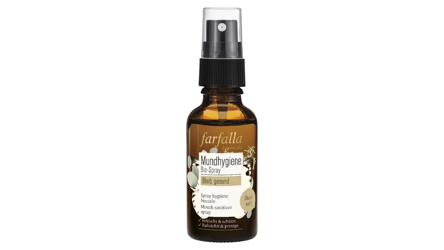 Farfalla bleib gesund Pfefferminze Mundhygiene Spray 30 ml