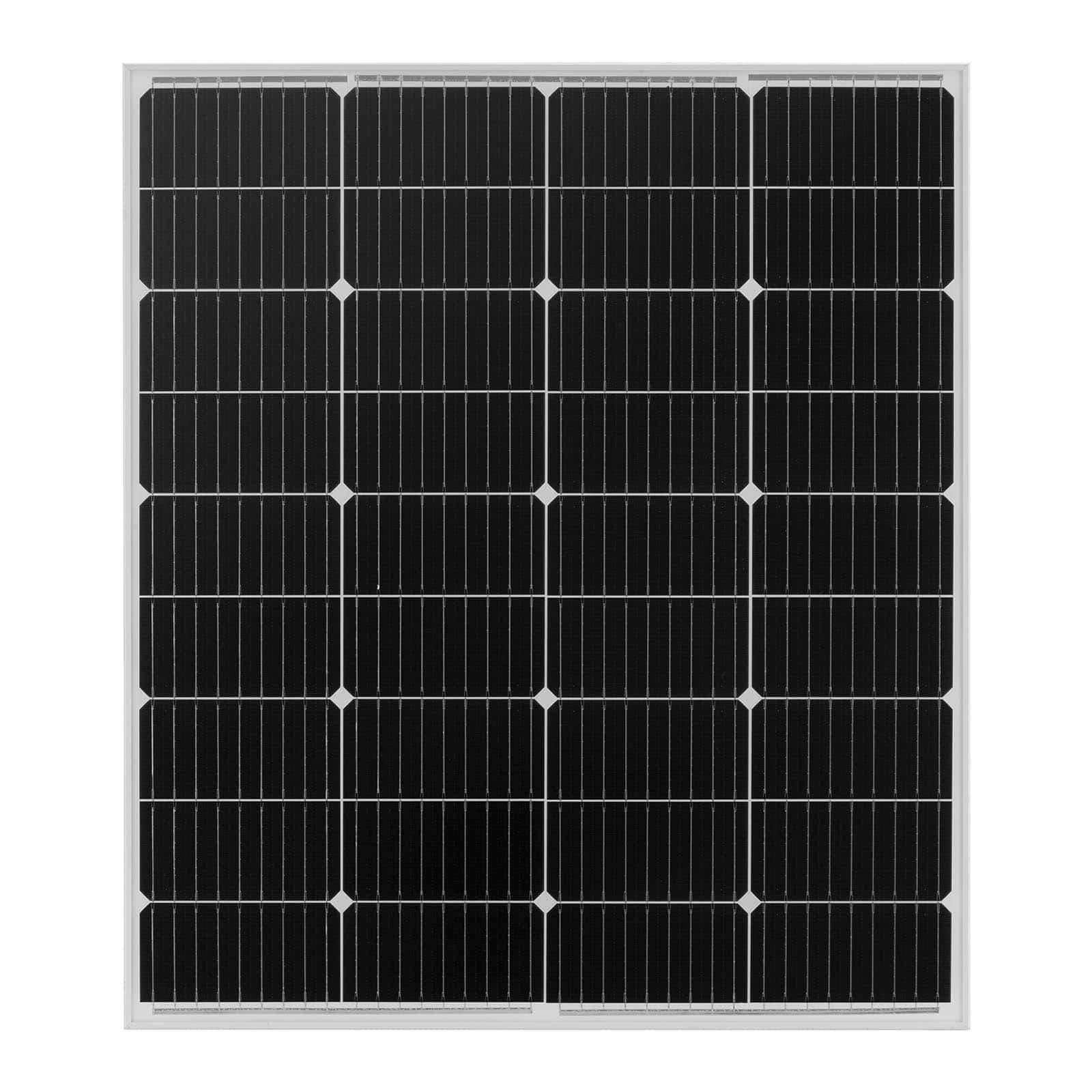 MSW Solarmodul Monkristallines Solarpanel 110W mit Bypass-Technologie