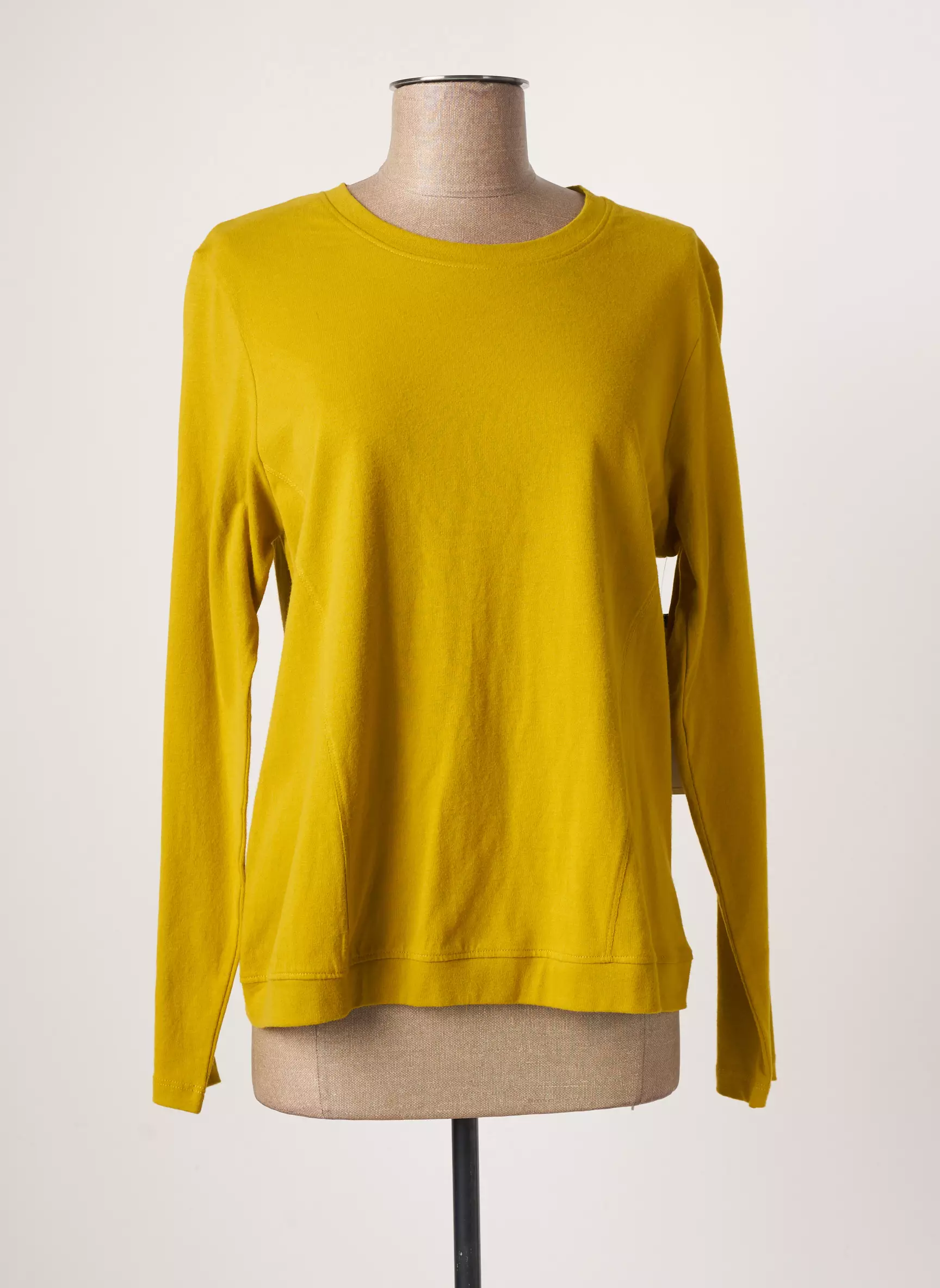 Agathe   Louise Tshirts Femme couleur jaune