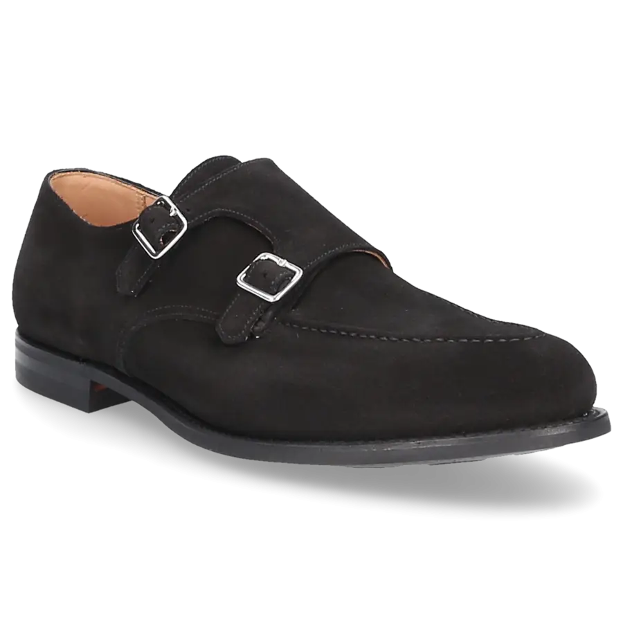 Crockett & Jones - Monk Schuhe WHITBY schwarz - schwarz