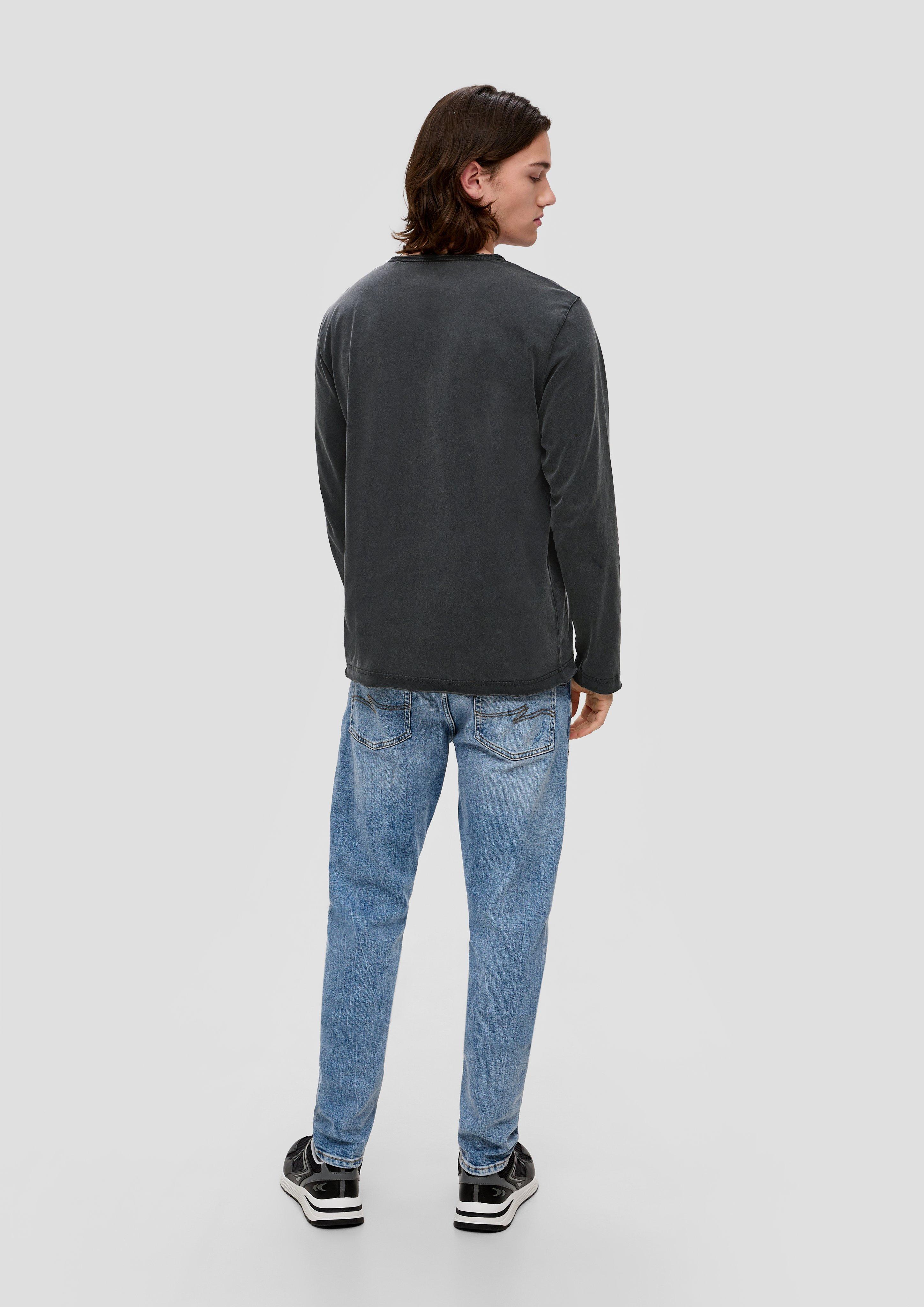 Longsleeve mit Rollsäumen  2140715-9897
