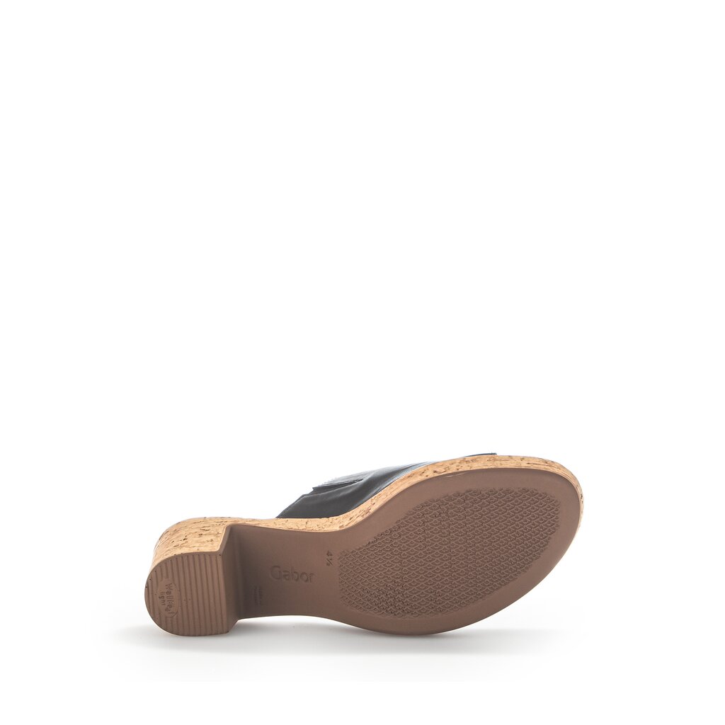 Gabor fashion Pantolette schwarz