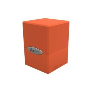 UP - Deck Box - Satin Cube - Pumpkin Orange