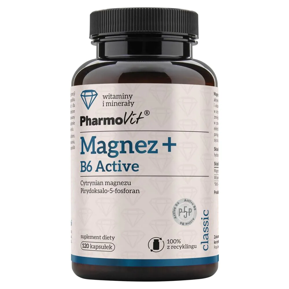 PharmoVit Classic Κάψουλες με Ενεργό Μαγνήσιο+Β6