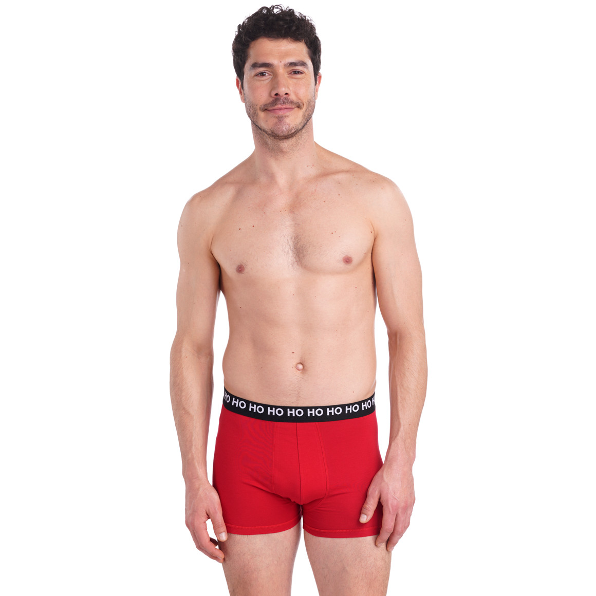 3 Herren Retroshorts im X-Mas-Look