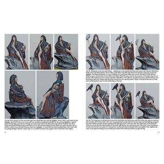 Scale Modelling Manual Vol.3 - How to paint a female Figure in exquisit Detail with Acrylics & Liquid Pigments (EN)