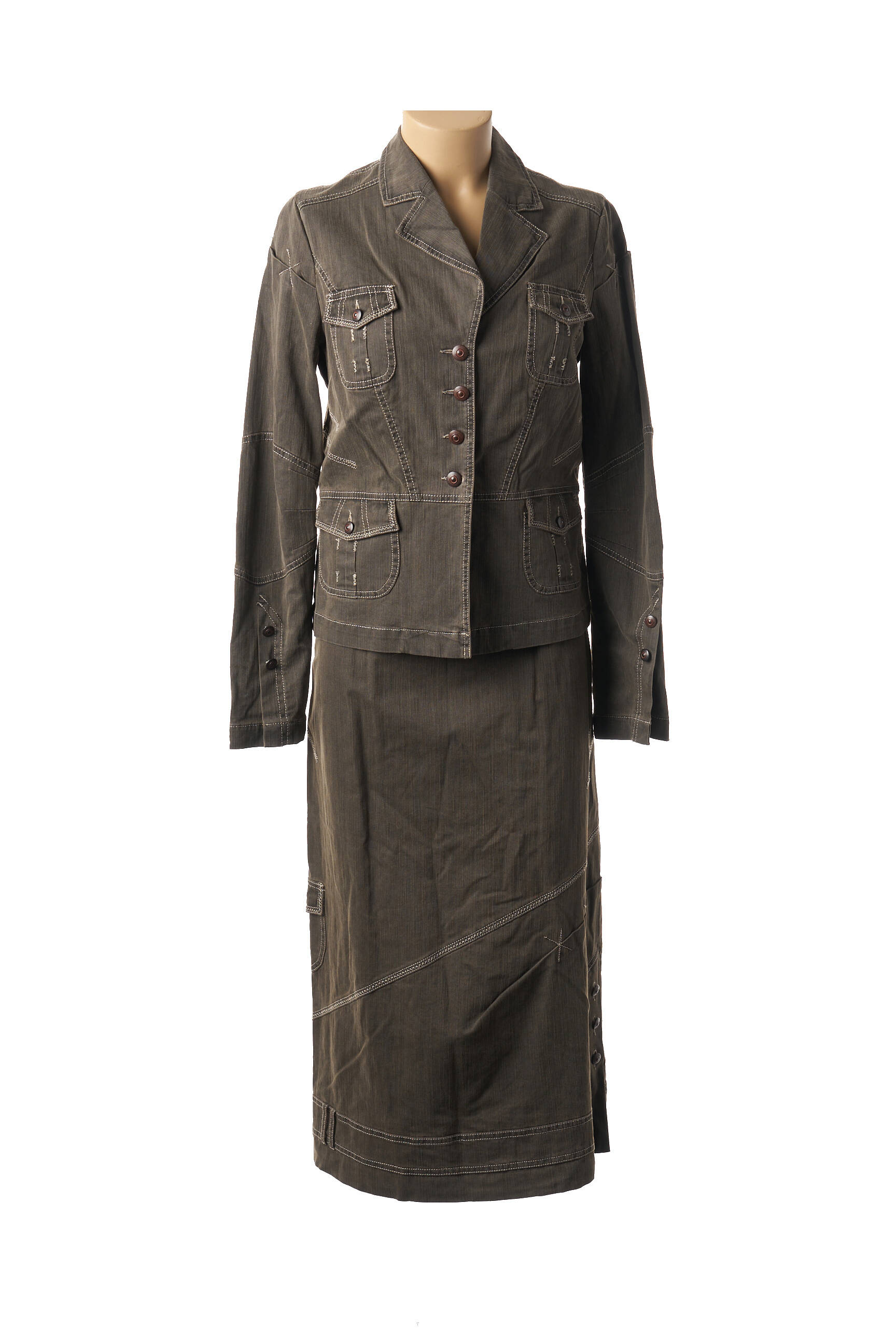 Fred Sabatier Ensembles Jupe Femme couleur vert