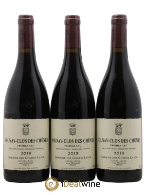 Volnay 1er Cru Clos des Chênes Comtes Lafon (Domaine des)  2018 - Lot de 3 Bouteilles