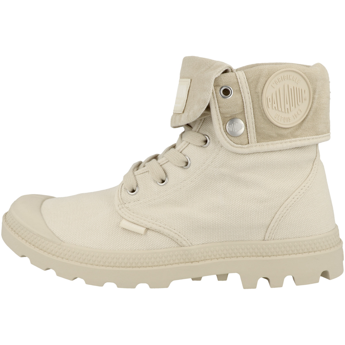 Palladium Baggy Schnürboots beige