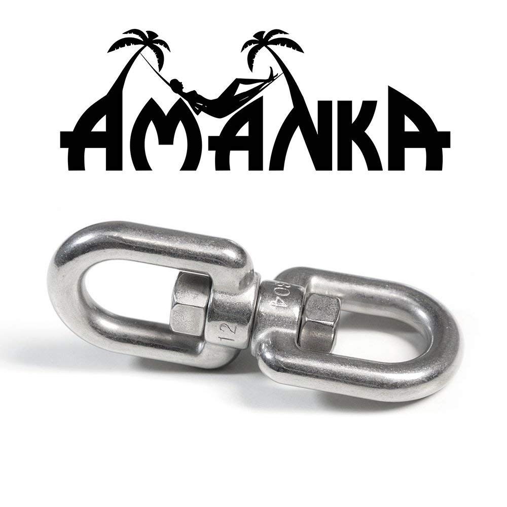 AMANKA 420 kg Hängesessel Drehwirbel