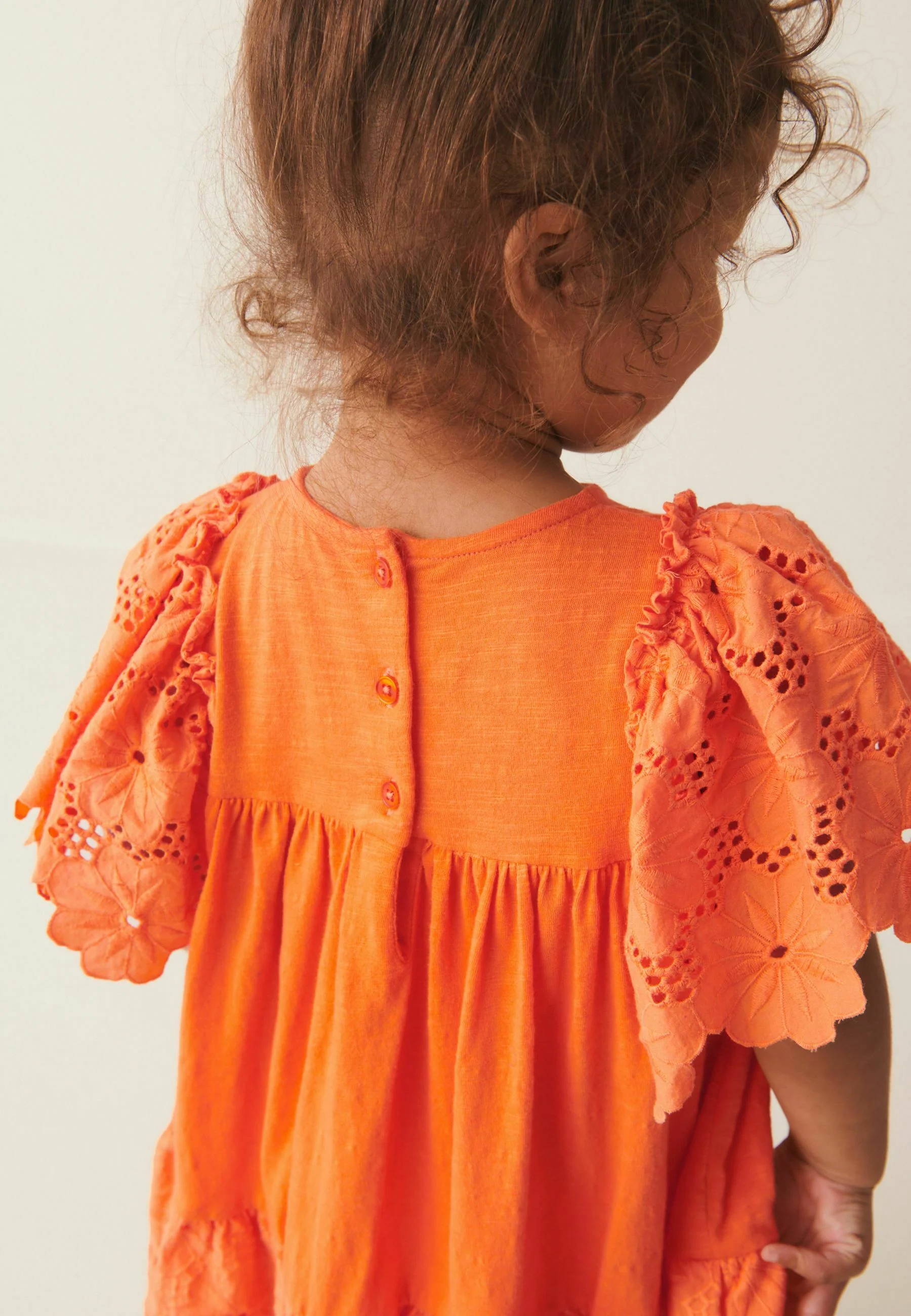 Siguiente BRODERIE - AJUSTE REGULAR - Vestido de verano
