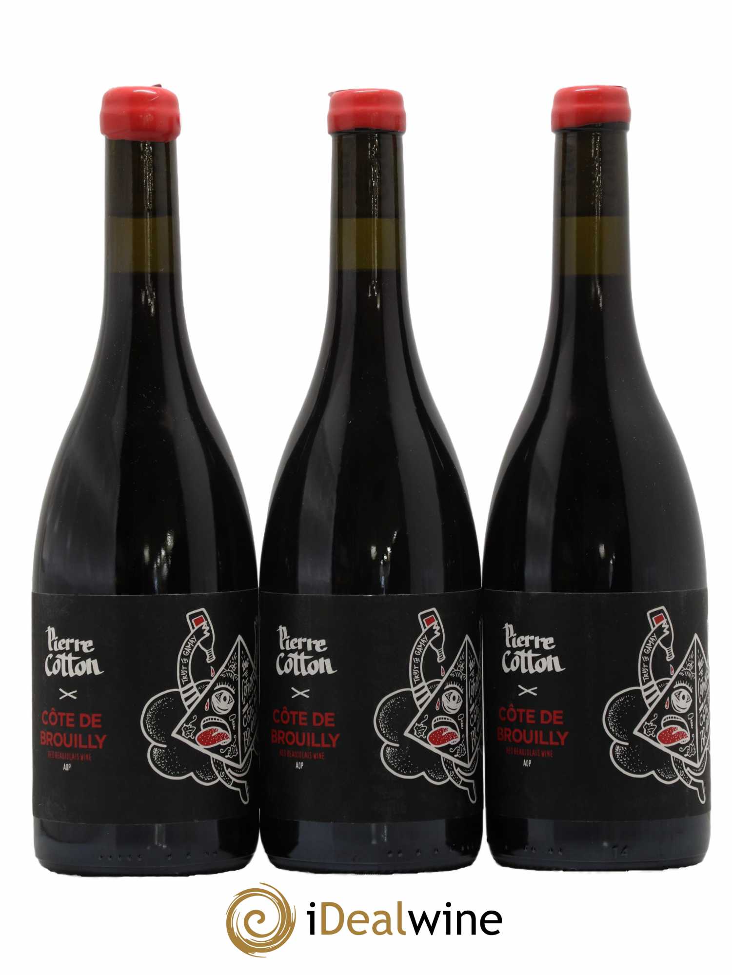 Côte de Brouilly Bonnet-Cotton (Domaine)  2018 - Lot de 3 Bouteilles