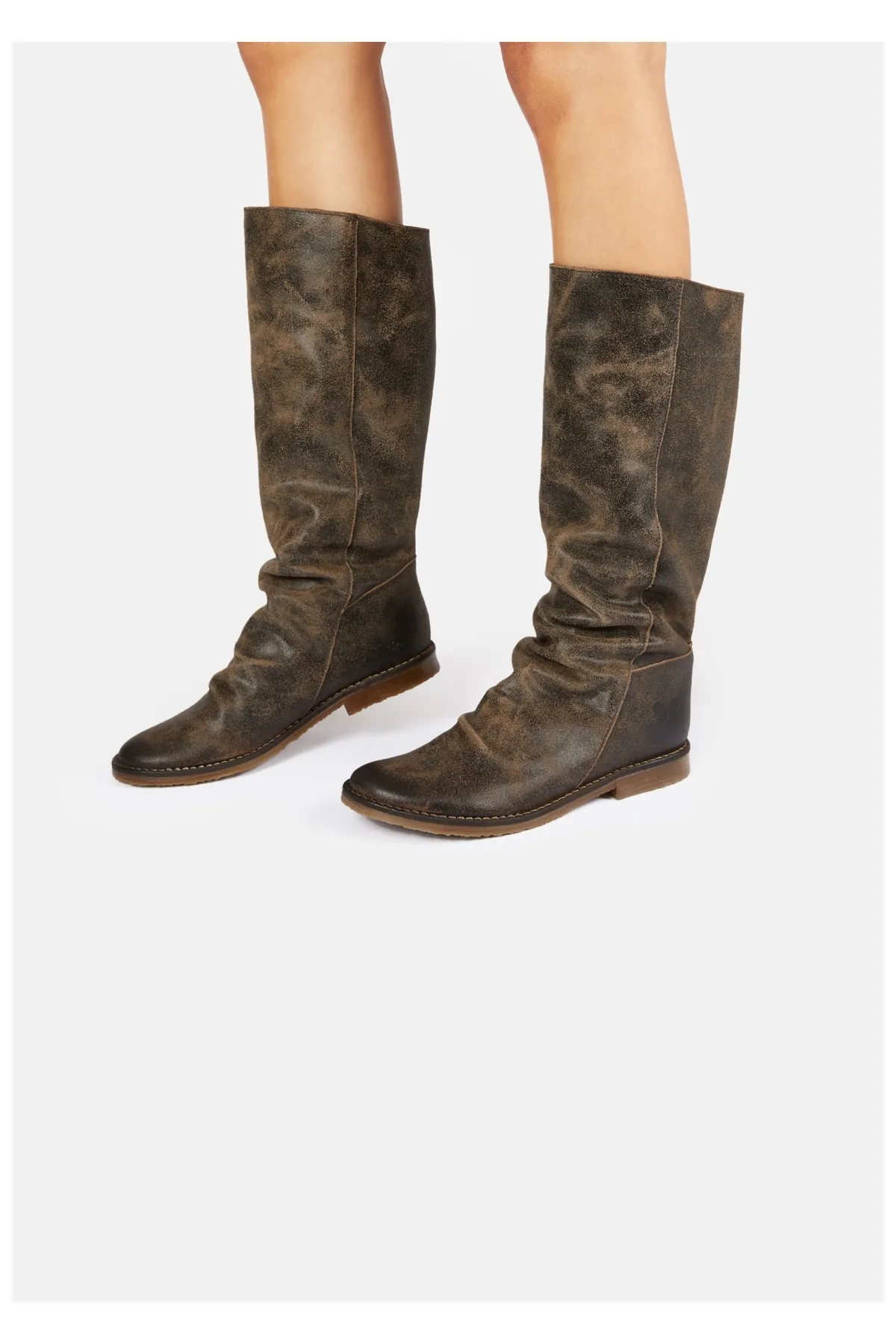Felmini  Stiefel - Braun - Blockabsatz