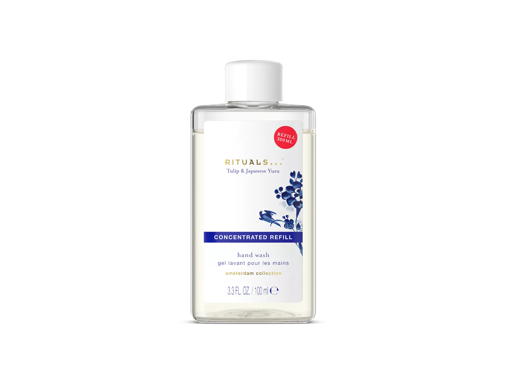 Recharge concentrée de savon liquide pour les mains Amsterdam Collection 100 ml