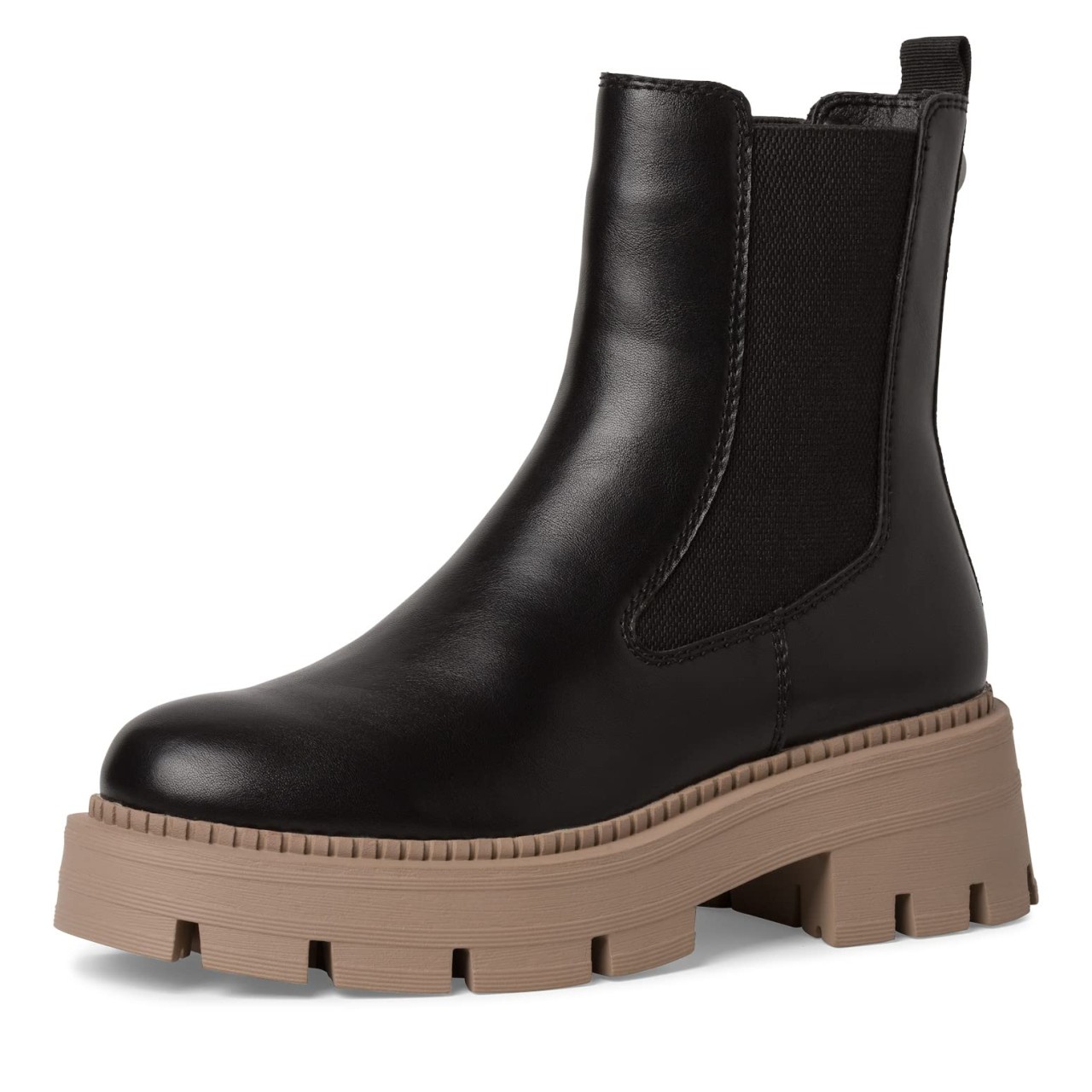 TAMARIS Stiefeletten schwarz Da.-StiefelModel 2540841, BLACK
