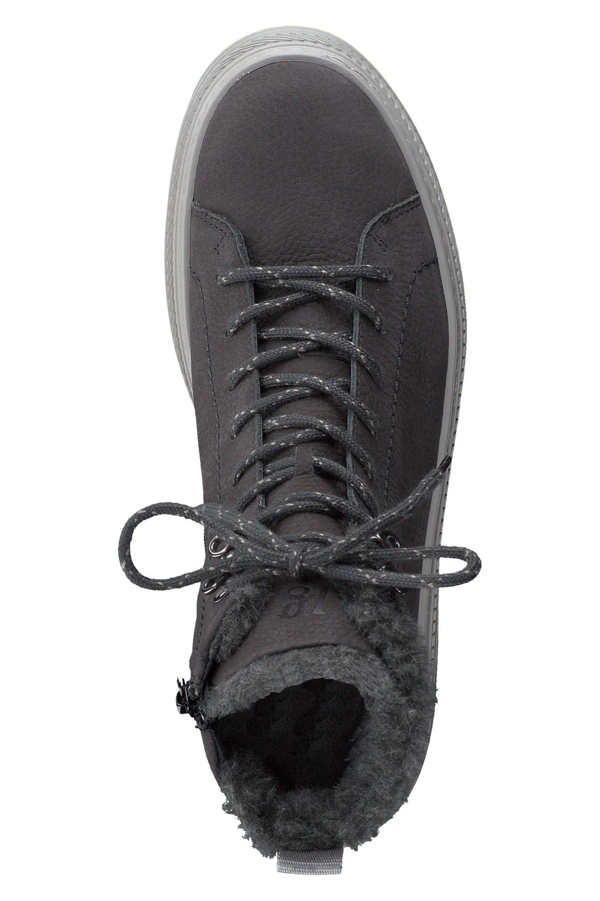 Paul Green  Stiefelette - Grau - Blockabsatz