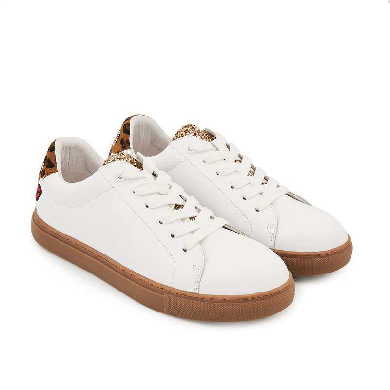 Baskets en cuir Simone cours toujours