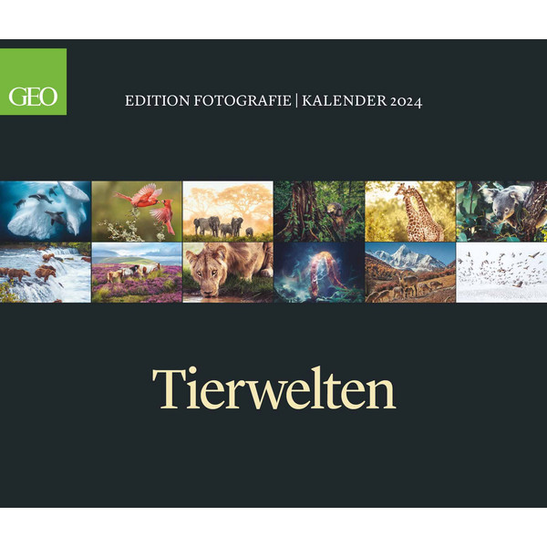 GEO EDITION: TIERWELTEN 2024 - WAND-KALENDER - TIER-KALENDER - Kalender