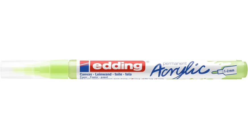 edding Acrylmarker 5300 fein pastellgrün pastellgrün