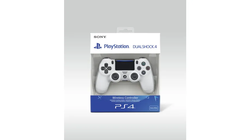 PS4 - Dualshock 4 Wireless-Controller V2 (Glacier White)
