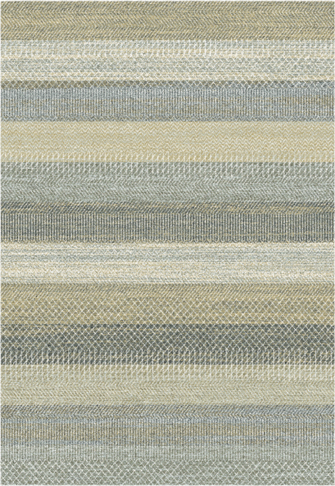 Webteppich Surma Gelb-Grau-Anthrazit 120 x 170 cm