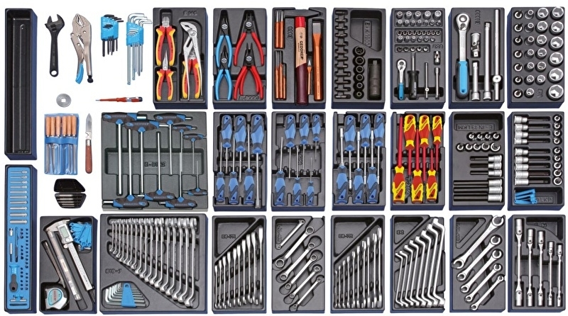 Gedore 2657716 1500 ES 03 2004 0810 Verktygsvagn 325 delar