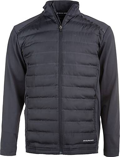 Endurance Laufjacke MIDAN mit wärmenden Steppeinsätzen