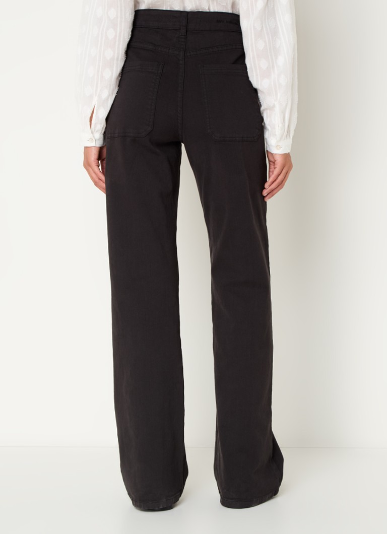 Sofie Schnoor High waist loose fit jeans with patch pockets