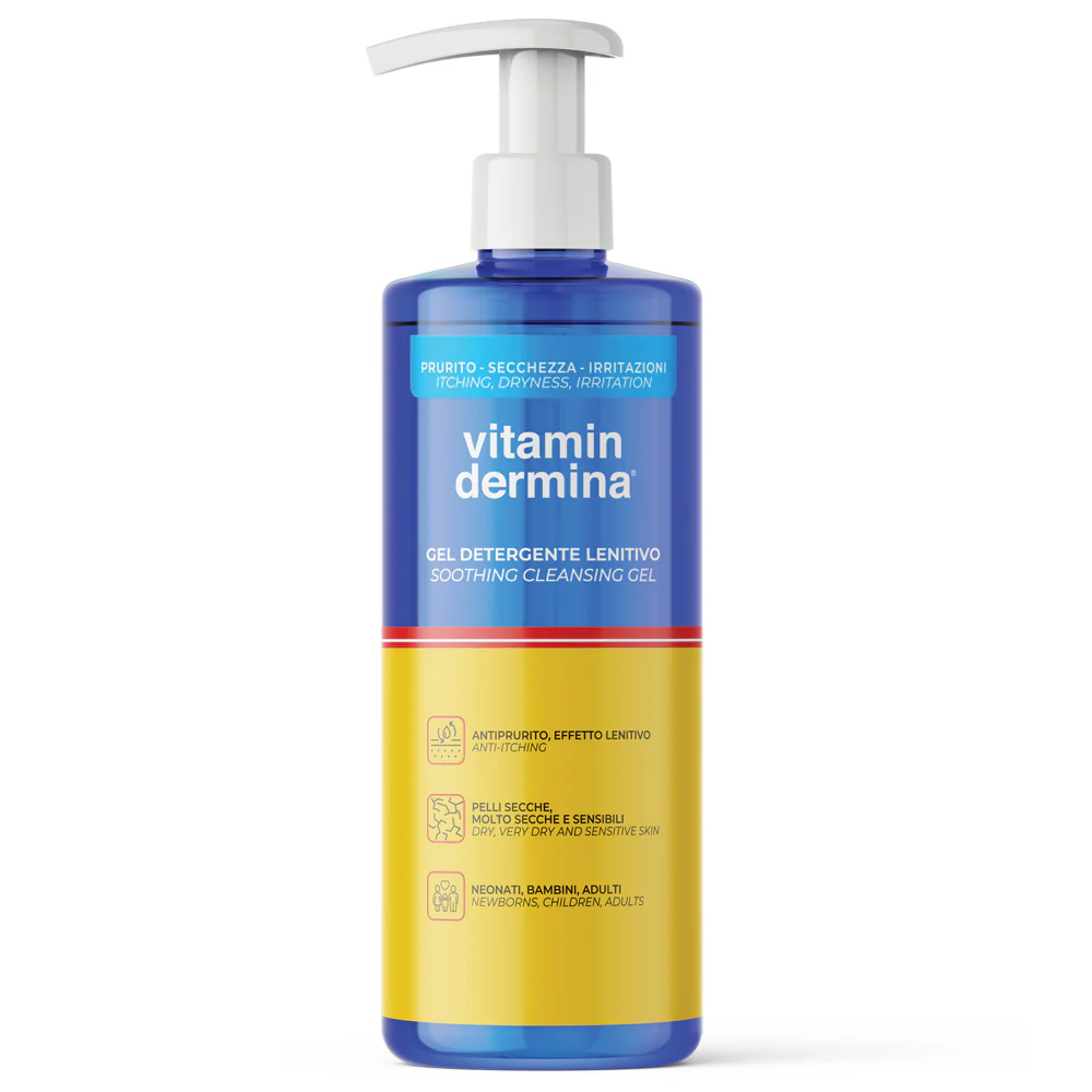 Gel limpiador calmante Vitamindermina - Limpiadores íntimos